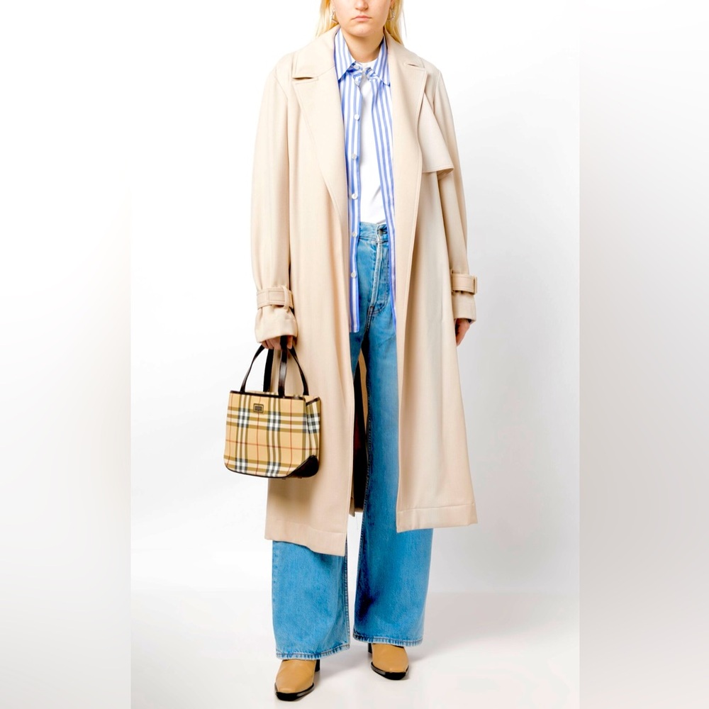 Burberry 2000’ House Check-Pattern Bag 11” x 7.5” Beautiful Bag!!